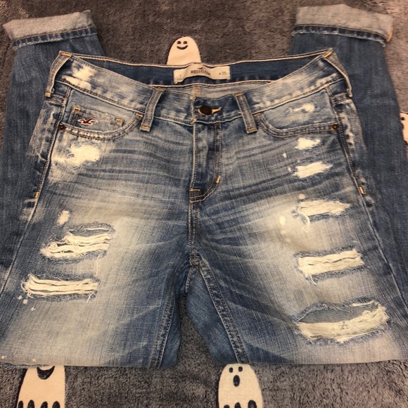 Hollister Denim - Hollister distress skinny jeans